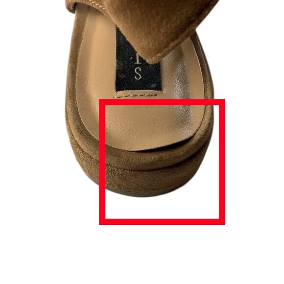 Steven By Steve Madden Womens Tan Suede Slingback Pointed Toe Flats Size 8.5 M - Picture 6 of 16